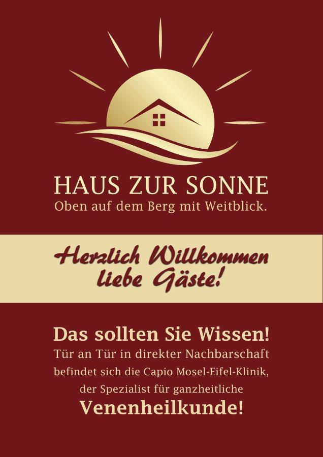 Вилла Haus Zur Sonne Бад-Бертрих Экстерьер фото